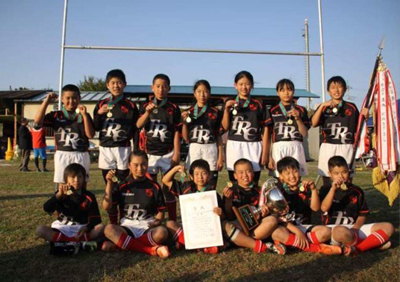 5~6年生 優勝 高崎ラグビークラブ